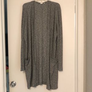 Gap longline cardigan